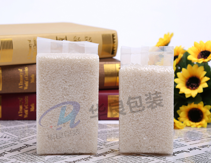 真空米磚袋，透明包裝袋